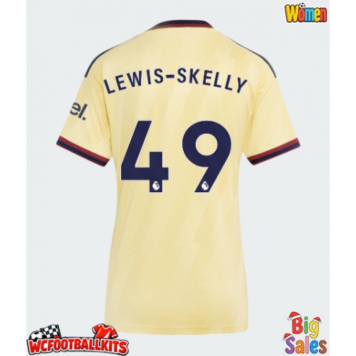 Arsenal Myles Lewis-Skelly #49 Replica Third Stadium Shirt for Women 2026-27 Short Sleeve